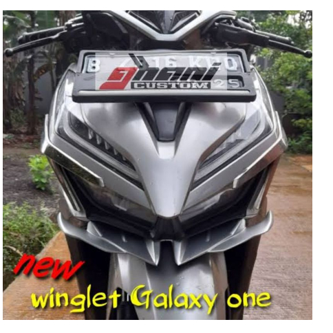winglet vario 150, tipe galaxy PNP untuk vario thn 2018-2022 GALAXY winglet new vario 125 dan 150, t