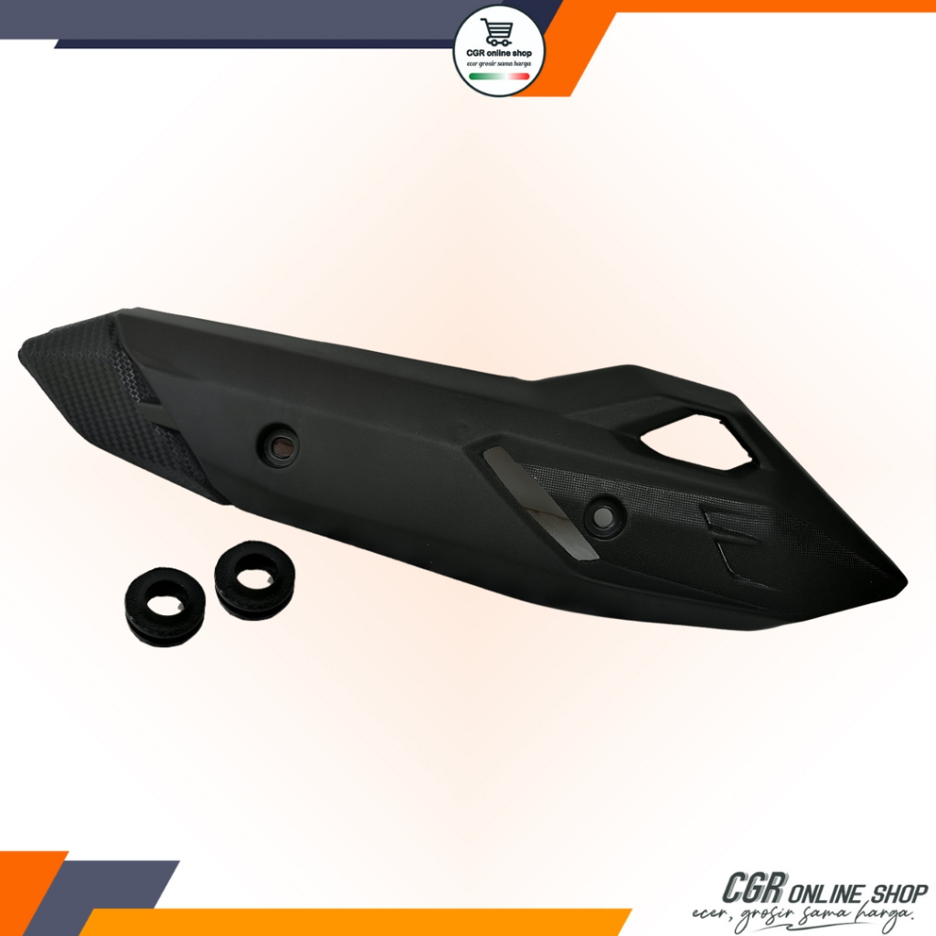 Cover Tutup Knalpot Vario 125/150 LED tahun 2015-2017 Tameng Knalpot Vario
