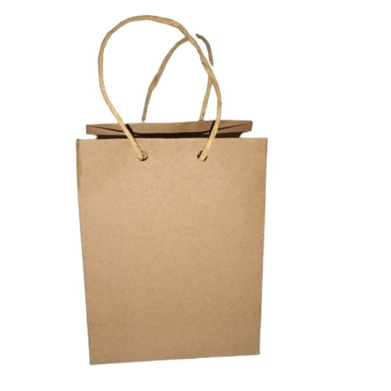 

Paperbag Paper Bag Tas Polos Coklat Souvenir 16,5*5*20cm