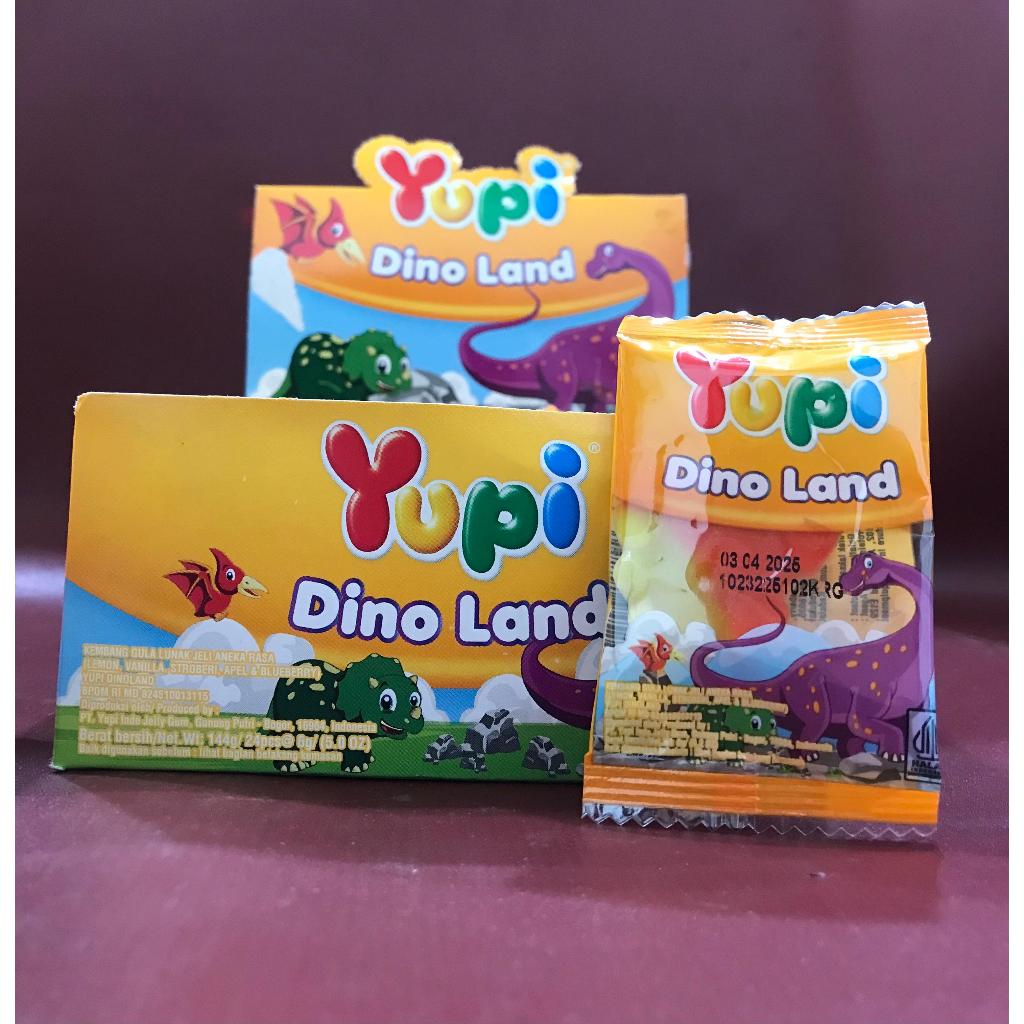 

Yupi Dino Land 6G - Yupi Rasa Buah-Buahan