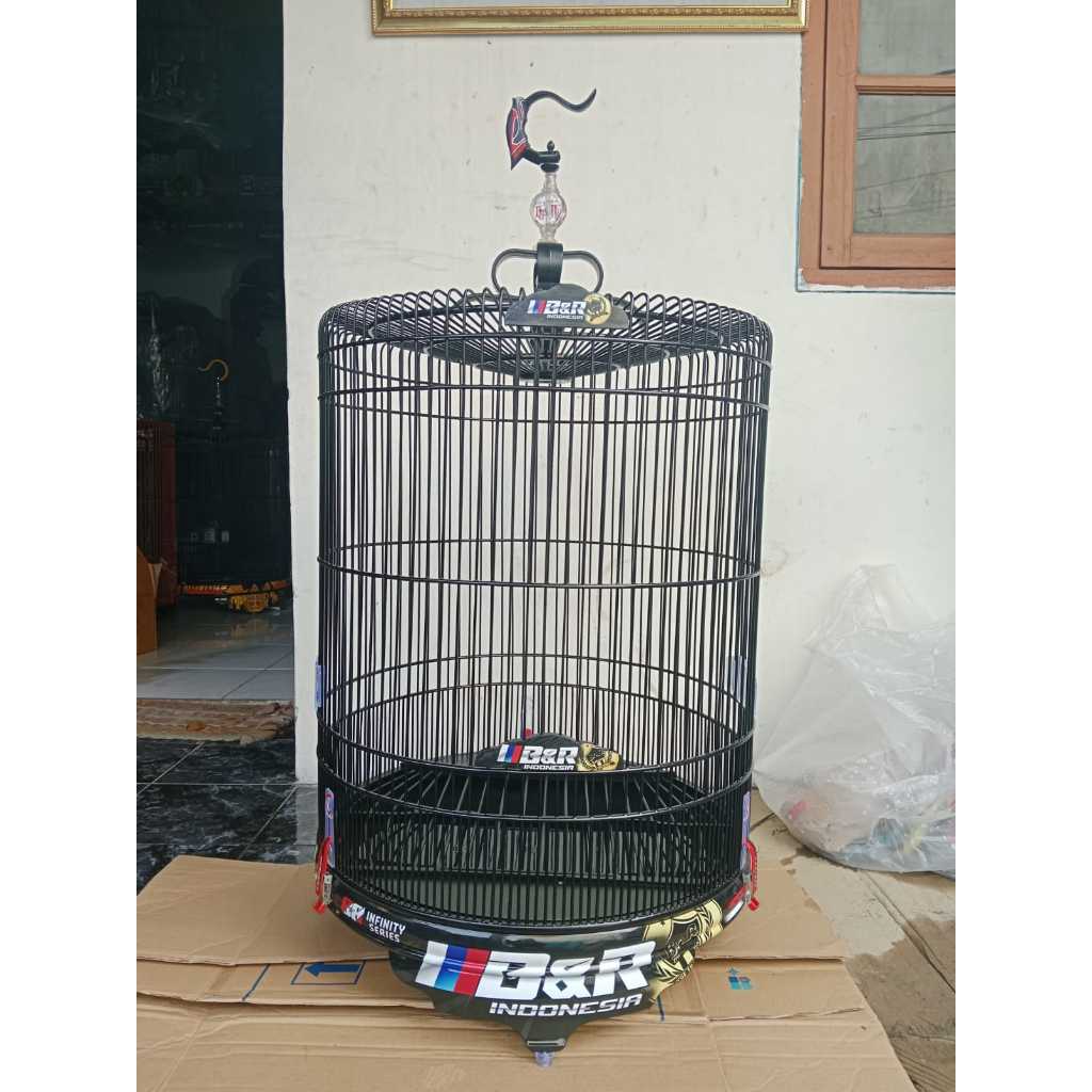 SANGKAR MURAI DECAL SANGKAR PVC B&R DECAL KANDANG MURAI DECAL