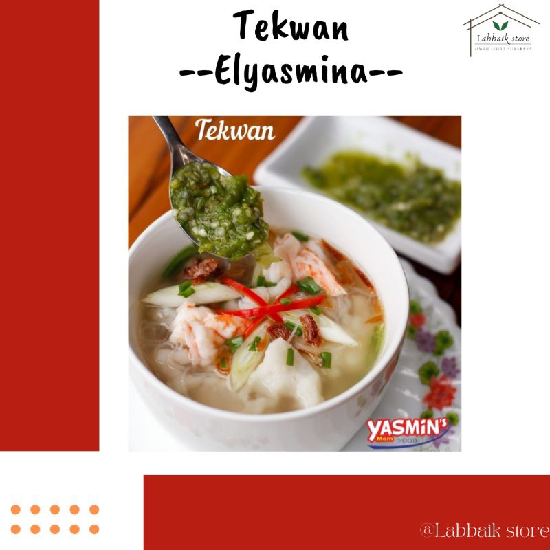 

KIRIM INSTAN - Elyasmina Tekwan 250gr Healthy Frozen Food