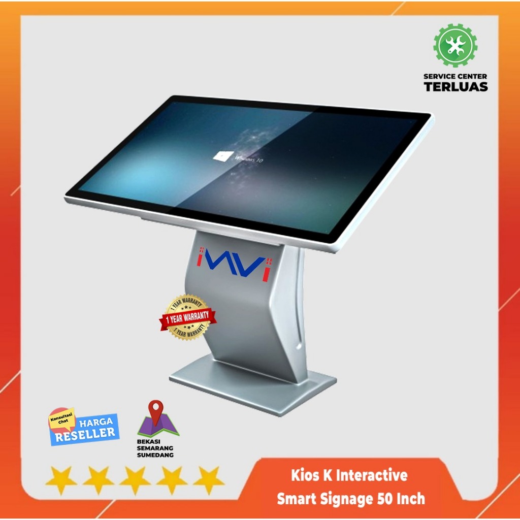 DIGITAL SIGNAGE TV LED 55 INCH TOUCHSCREEN DISPLAY