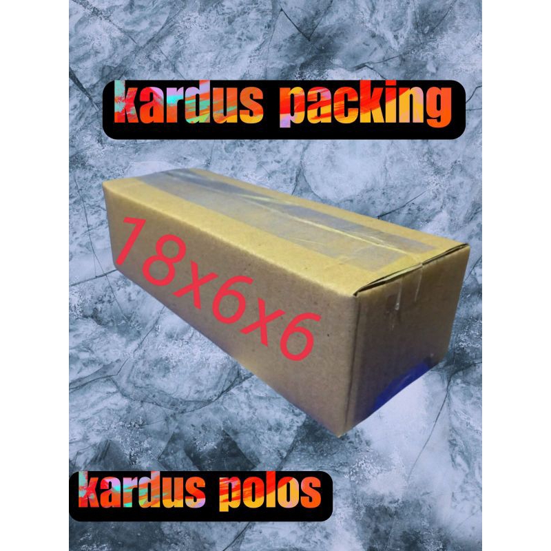 

kardus 18x6x6 kardus kecil kardus mini kardus packing
