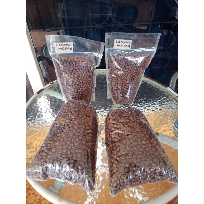 

Biji Kopi Robusta/ Biji Kopi Sangrai/ Biji Kopi Lanang Merah/Biji Organik Merah/Biji Kopi Organik/ Biji Kopi 1kg