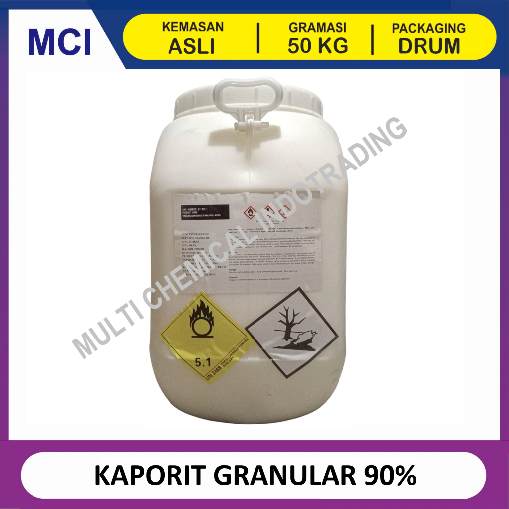 KAPORIT GRANULAR 90% - 1 DRUM 50 KG / KAPORIT TCCA 90% GRANULAR