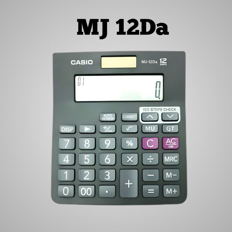 

kalkulator Casio MJ 12Da / kalkulator Casio / kalkulator Casio asli dan bergaransi resmi