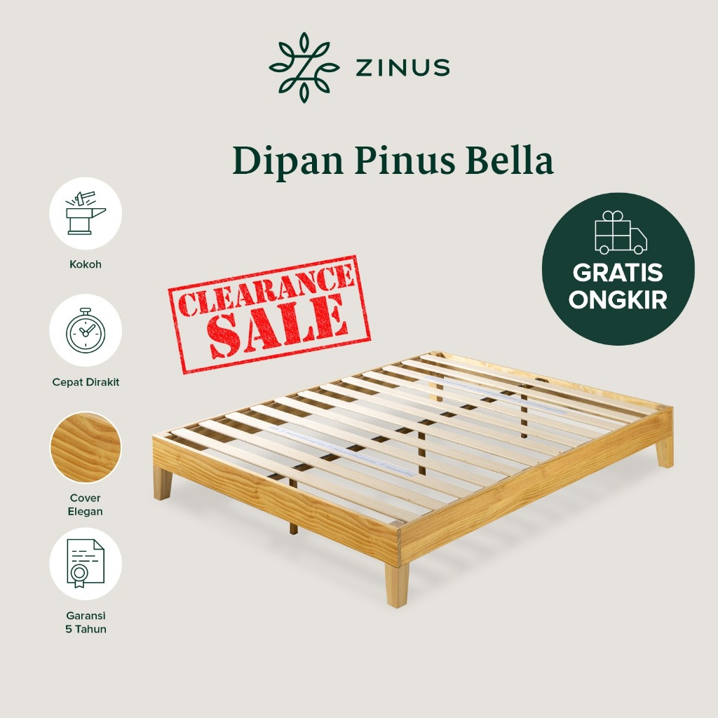 Dipan Tempat Tidur Kayu Zinus Bella / DIY / Bed in a box