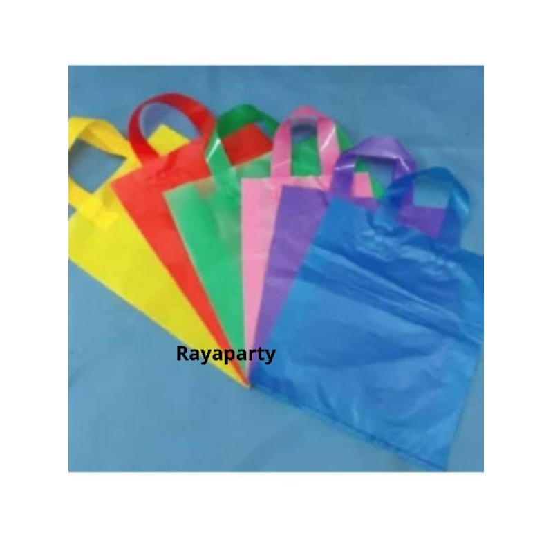 50pcs Tas Las Warna 15 x 25  / Kantongan Plastik /  Tas mall / Tas baju / Kresek Baju Banyak warna /