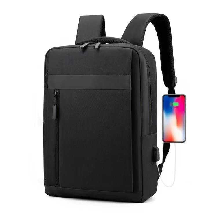 BACKPACK Tas Ransel Laptop Waterproof Good Qualty  USB Port Chagrer