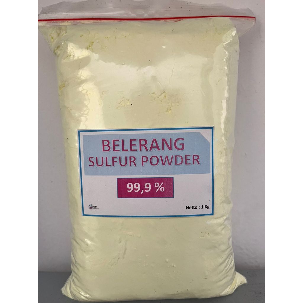 Belerang Bubuk / Sulfur Powder / Belerang Sulfur Kemasan  1 kg