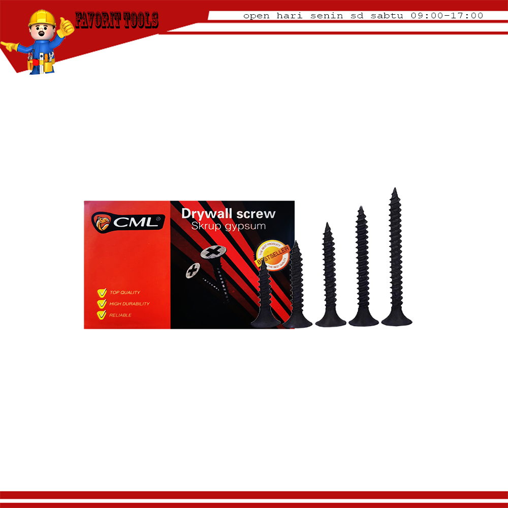 Skrup Gypsum Camel Drywall Screw Gypsum Skrup