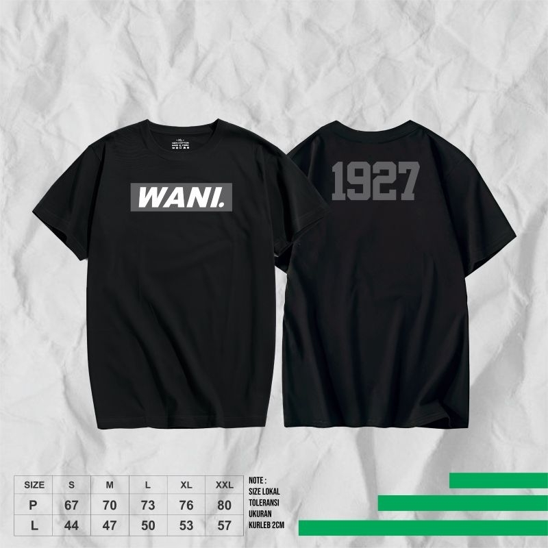 kaos persebaya wani