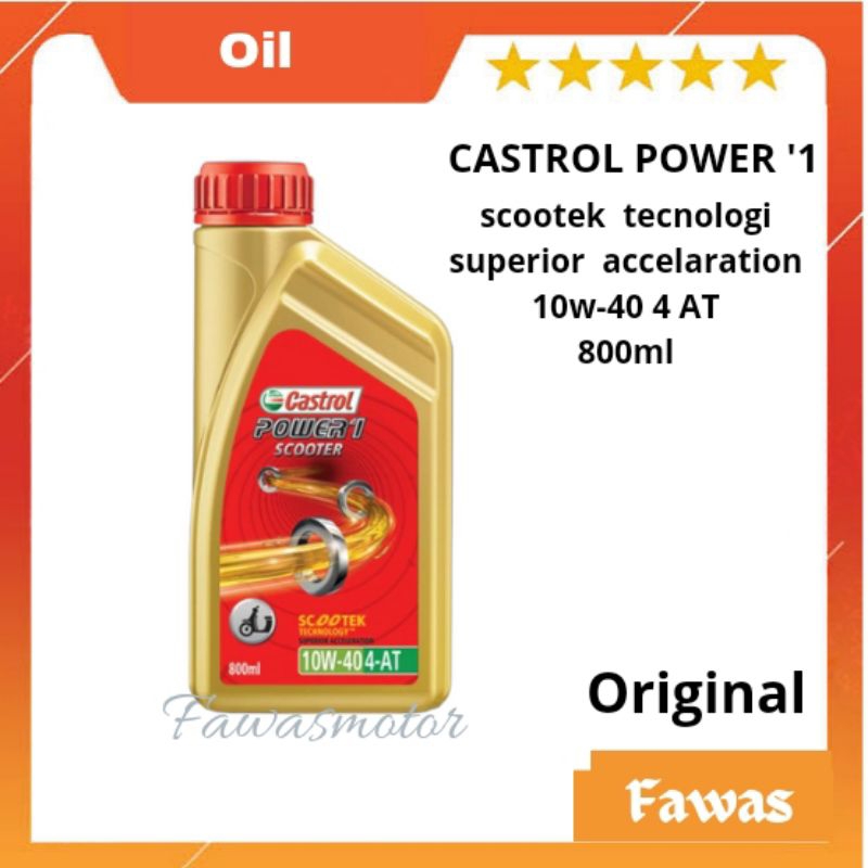 oli Castrol power1 matic 800ml original