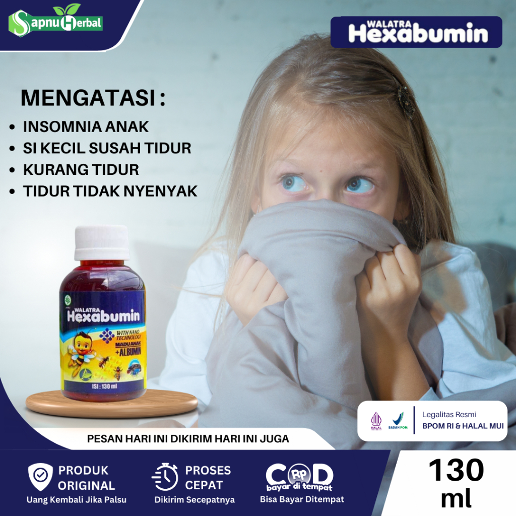 Obat Insomnia Anak, Obat Si Kecil Susah Tidur, Obat Tidur Anak, Obat Susah Tidur, Obat Bikin Ngantuk