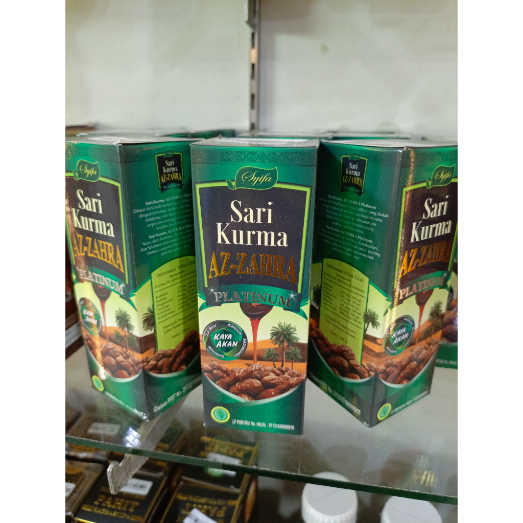 

Sari Kurma Az-Zahra Platinum 330 gram Original | Sari Kurma Kesehatan