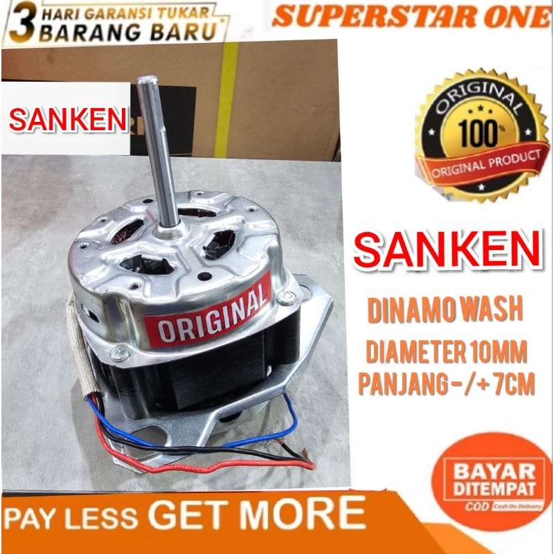 motor dinamo mesin cuci sanken wash dinamo mesin cuci sanken TW 7700/7730  original