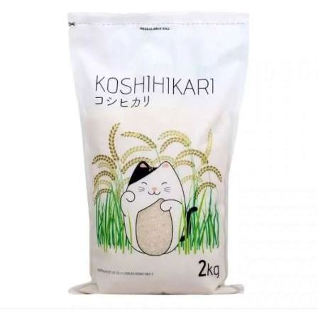 

Koshihikari Rice Beras Jepang 2kg / Beras Pulen Jepang / Japanese Rice / Beras untuk Sushi