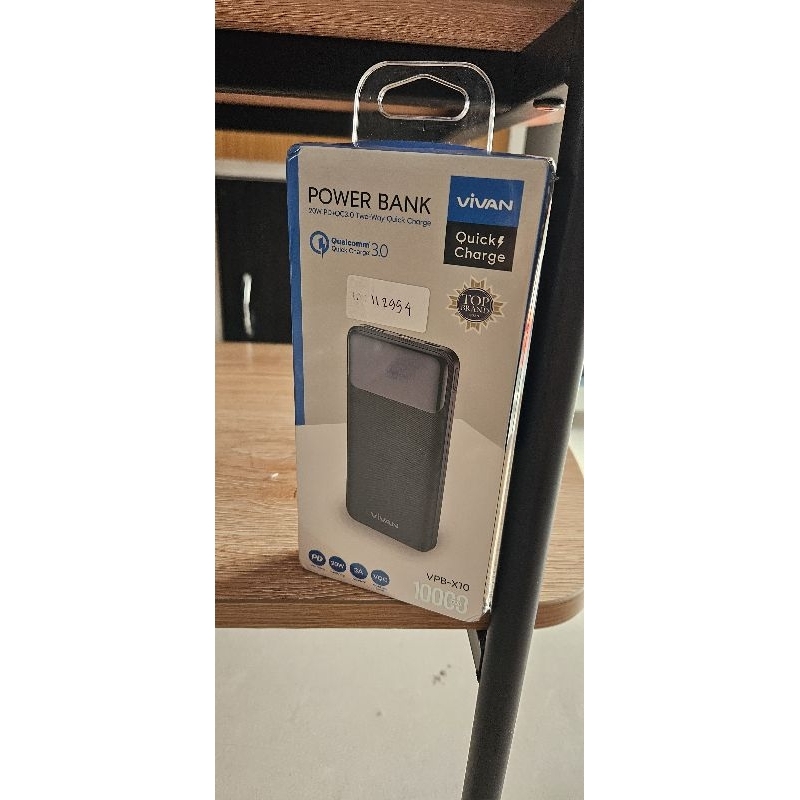 power bank vivan quick charge 10000mah