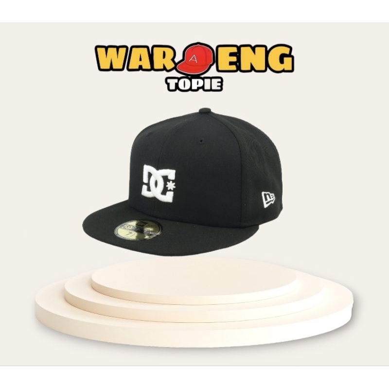 NEW ERA CAP DC SHOES CHAMPIONS BLACK FITTED