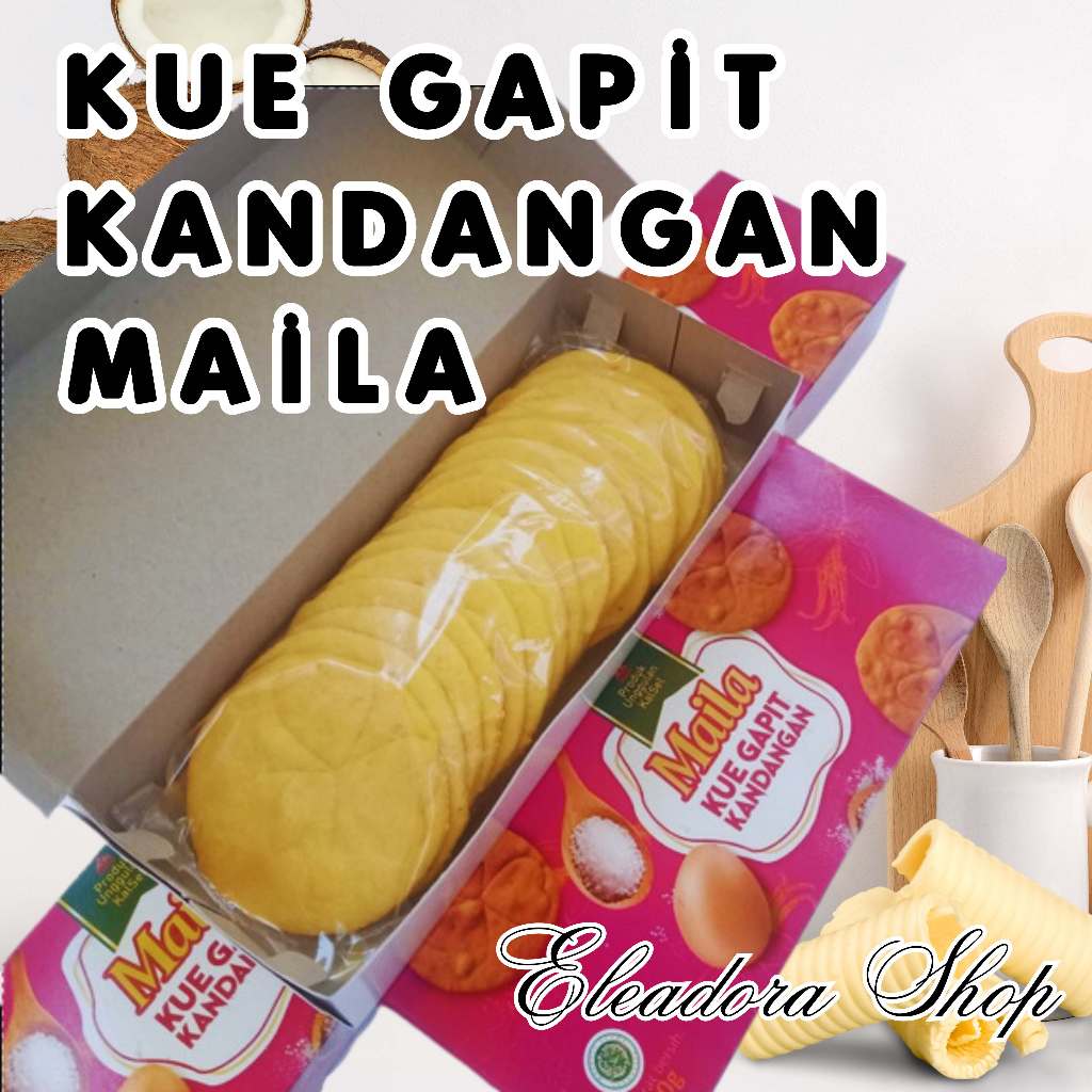 

Kue Gapit Khas Kandangan Maila - Kue Gapit Banjar Kemasan Kotak