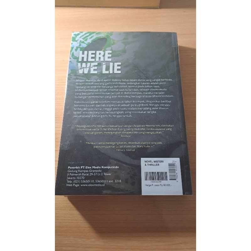 

here we lie - paula treick deboard