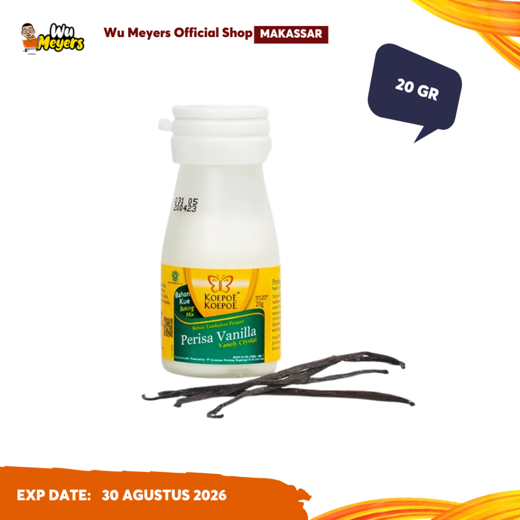 

Koepoe Koepoe Perisa Vanilla 20g (1 pack isi 6pcs) - WuMeyers Makassar