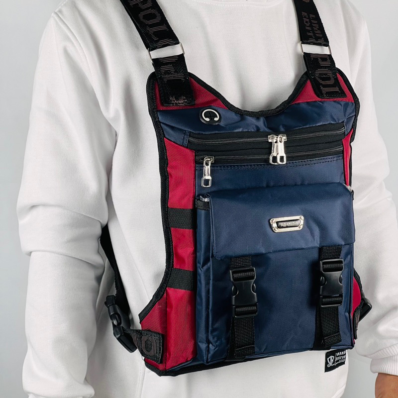 Chest Bag Tas Dada Polo Amstar Chest Rig Bag Tas Rompi Tas Selempang Dada