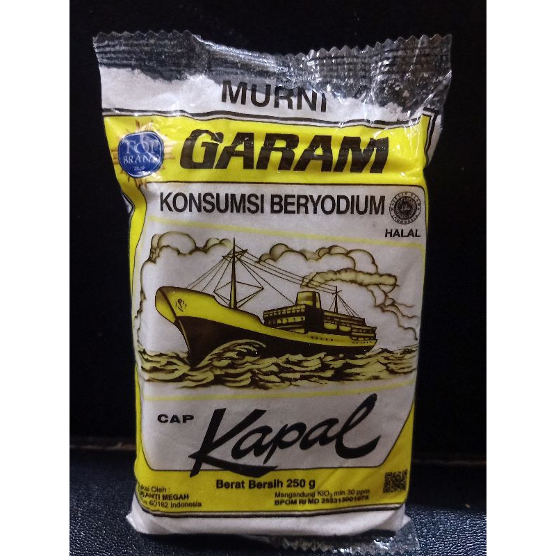 

Garam cap kapal 250g