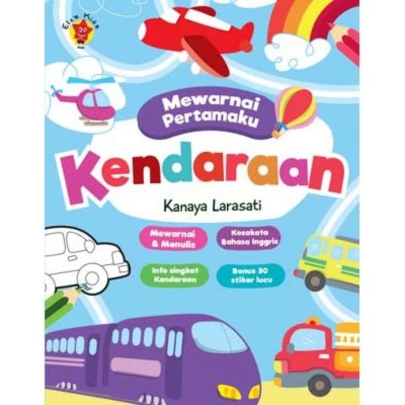 Buku Mewarnai Pertamaku (Kanaya Larasati)