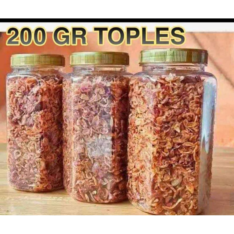 

bawang goreng/brambang goreng 200 gram