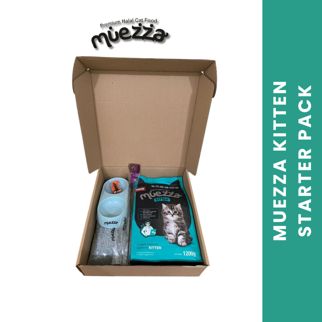 Muezza Makanan Kucing Kering Kitten Starter Pack