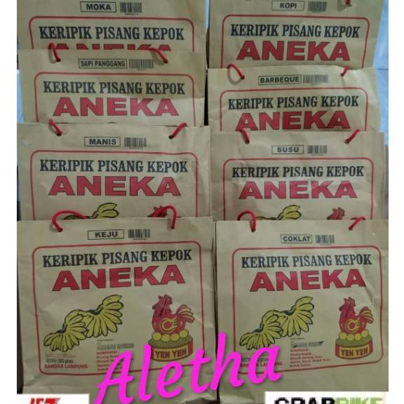 

Diskon Keripik Pisang Cokelat Aneka Yen-Yen ,225gr. Asli Lampung.