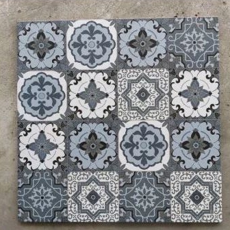 KERAMIK LANTAI DAN DINDING VINTAGE KIA ZIYA GREY 40X40 KW1