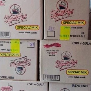 

Serba Murah Kopi Kapal Api Special Mix Kopi + Gula (12 renceng x 10 bungkus x 23g)