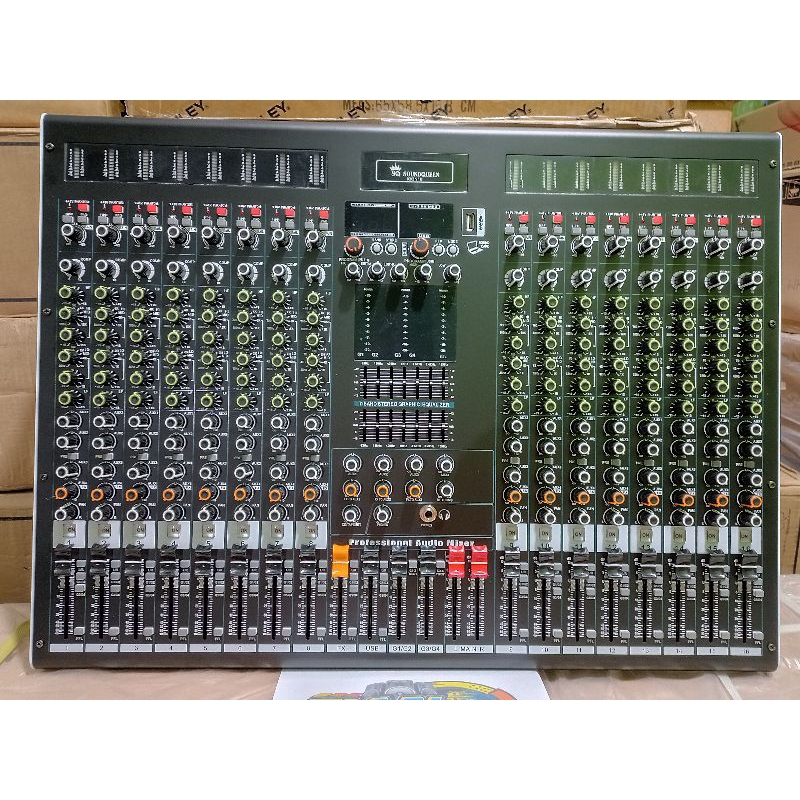 MIXER SOUNDQUEEN ICON 16 channel original 6tone, 4aux, 4group