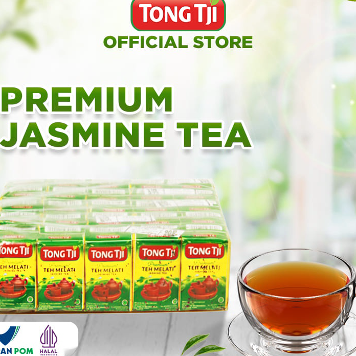 

NGZN7200 [PROMO SALE!!!] Tong Tji Premium 9 gram, Jasmine Tea Teh Seduh (harga per slop)