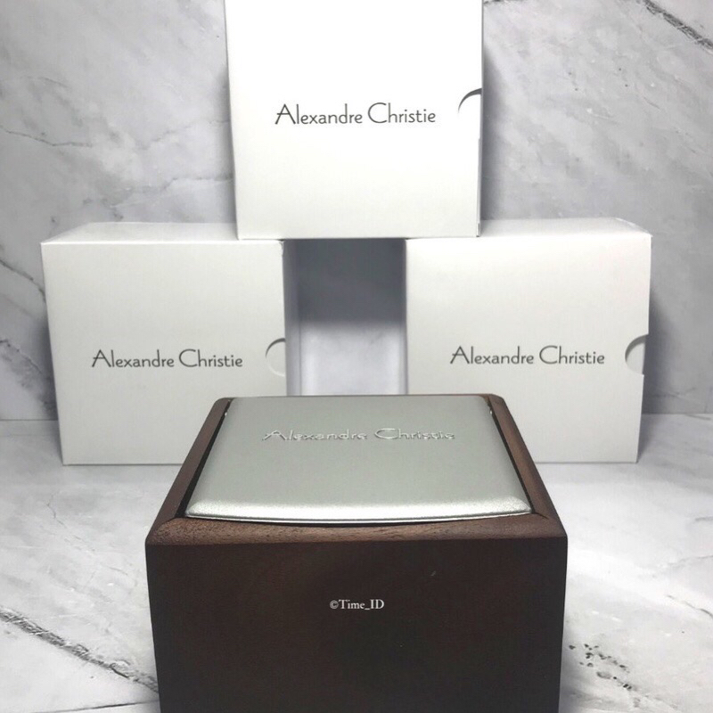 BOX /KOTAK JAM ALEXANDRE CHRISTIE KAYU | KOTAK AC ORIGINAL
