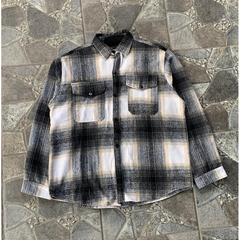 PLAID FLANNEL VETERANO WOL