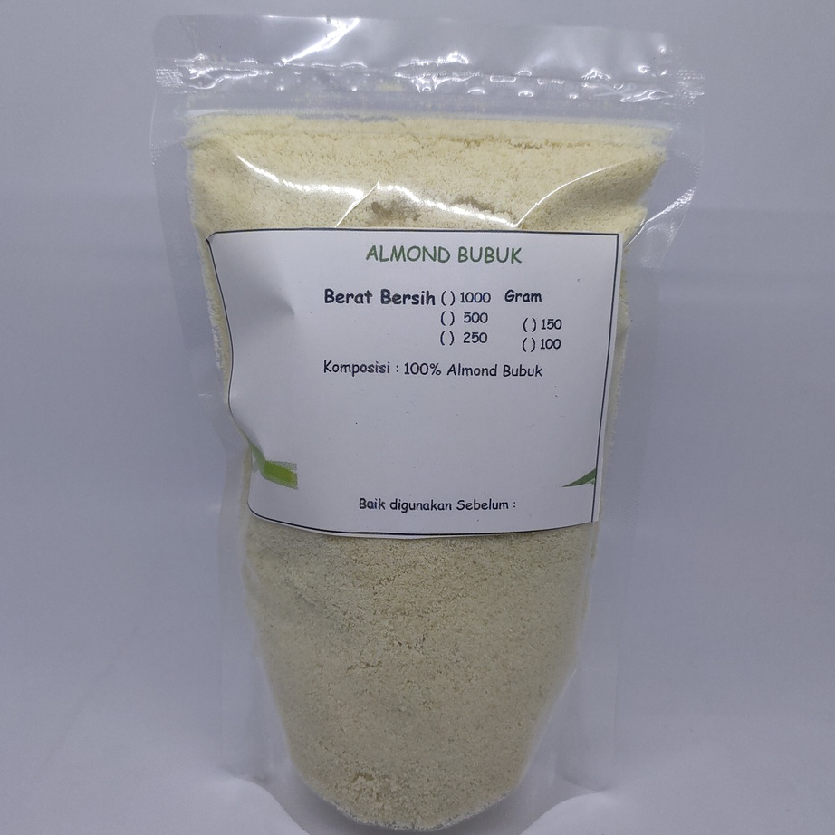 

Harga Murah 250gr Almond Flour - Tepung Almond Bubuk - Keto - Murni 100% Tepung Almond