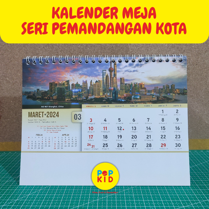 

PROMO KALENDER MEJA 2024 PEMANDANGAN KOTA - KALENDER DUDUK BEST SELLER