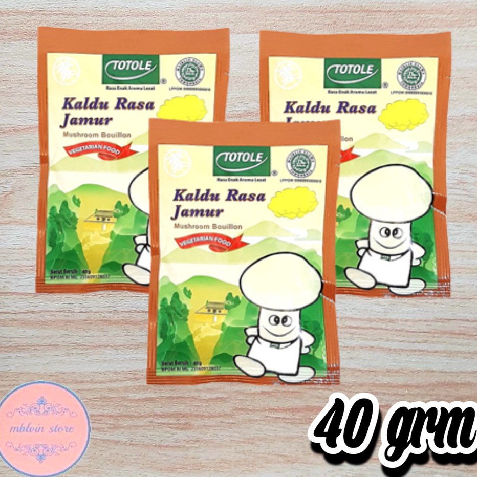 

Pasti Murah Kaldu Jamur Totole Non MSG 40 g Vegetarian