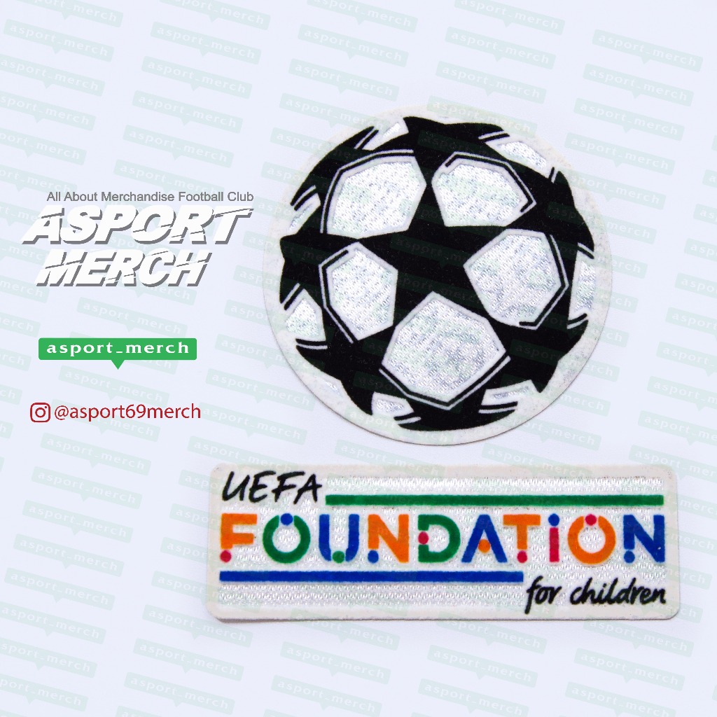 PATCH JERSEY UCL CHAMPIONS LEAGUE  PATCH JERSEY BOLA 2023 FANTASY