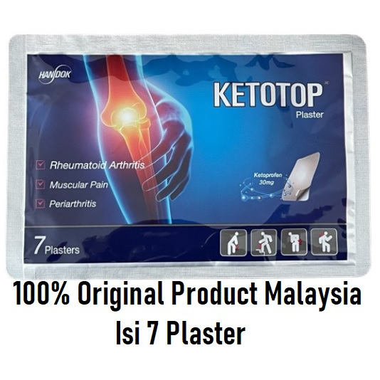 Koyo Plaster Ketotop Koyo Patch isi 7 Plaster Original Koyo Ketotop