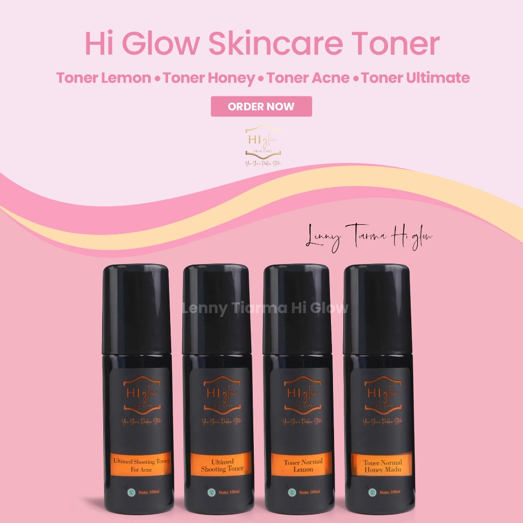 Toner Honey, Acne, Lemon, Ultimate by Hi Glow Skincare