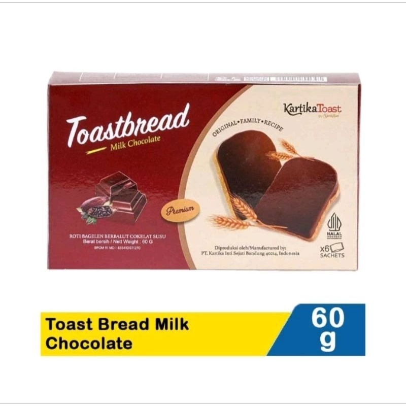 

Kartika Sari Toast Bread Milk Chocolate