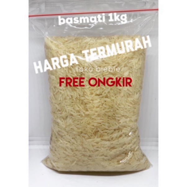 

Terkini beras basmati berasmati asli india 1kg(premium)