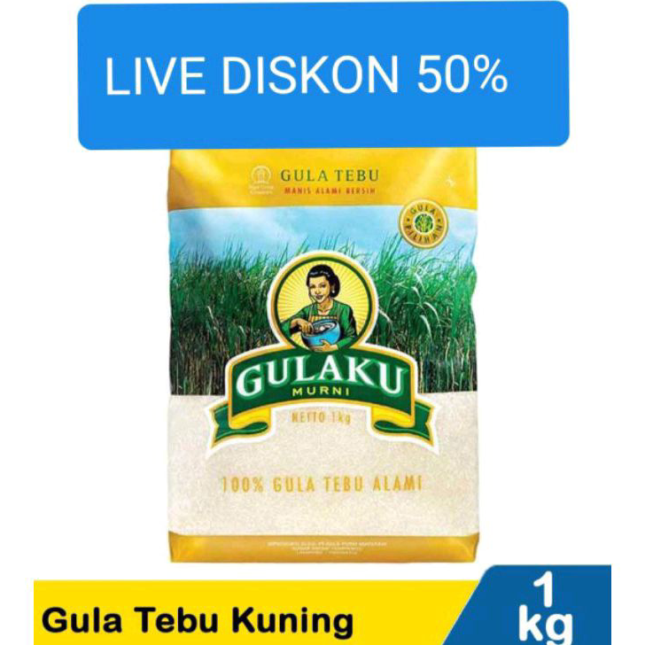 

Kirim Langsung gula pasir gulaku 1kg kuning Murah ➢☋★✭