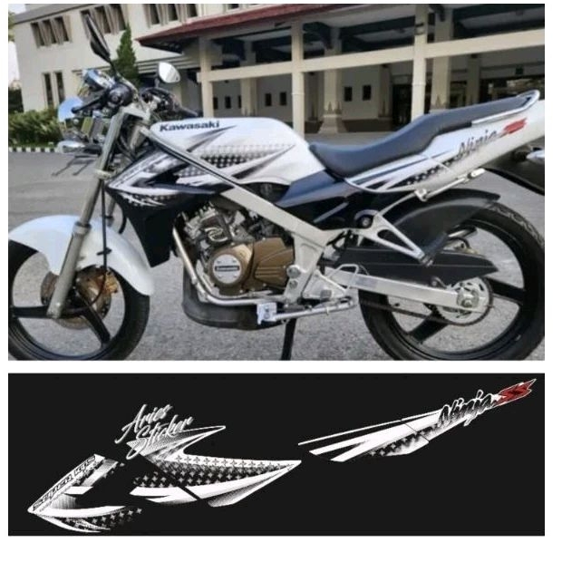 striping lis ninja ss 2012 putih