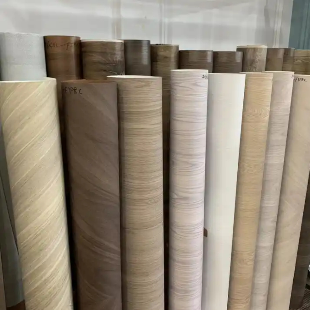 RB PVC Sheet 0.3 Mm Supercon Pelapis Furniture Laminates Taco Homega Interior Woodgrain Motif Kayu